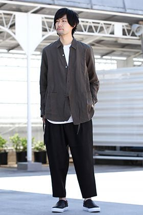 KAZUYUKI KUMAGAI [Crossover Cardigan 2way Shirt Styling!!]