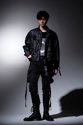 JULIUS 2022 SS All Black Military Style
