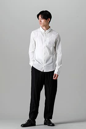 individual sentiments 22SS おすすめの定番シャツスタイリング