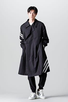 Y-3 ストライプコートを使ったスポーティコーディネイト！