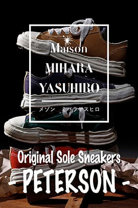 [Arrival information] Maison MIHARAYASUHIRO original sole sneaker "PETERSON" is now in stock again!!