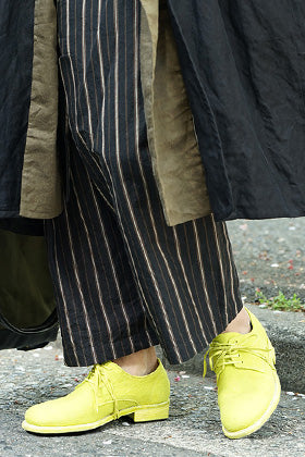 ZIGGY CHEN x GUIDI Yellow Shoes Style