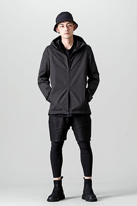 NOMEN NESCIO シェルコート ショーツレイヤードスタイル
