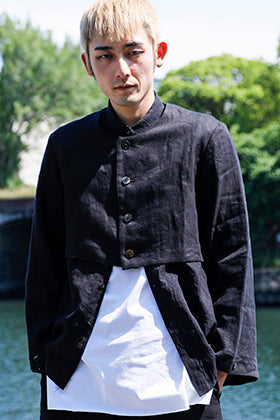 kujaku 2022SS monotone layered style