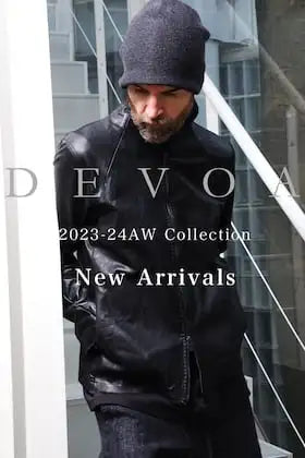 [Arrival Information] 2 Types of Jackets from DEVOA 23-24 AW Collection have arrived.