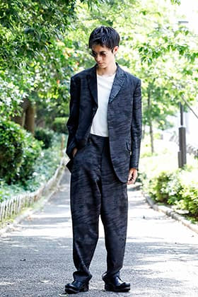 Yohji Yamamoto 22-23AW Hawk And Wave Discharge Setup Style