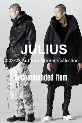 JULIUS 2022-23 Autumn Winter Collection Special Items