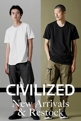 [New Arrivals] We have new & re-stocked items delivered from CIVILIZED!