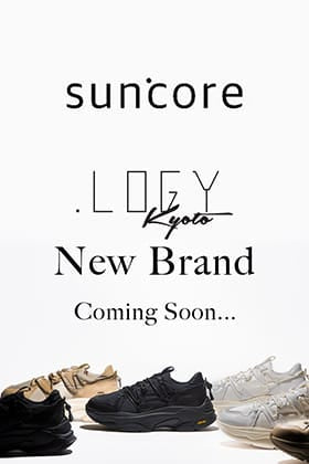 [新規取扱ブランド] SUNCORE .LOGY Kyotoにて2022秋冬シーズンよりお取扱いスタート致します！