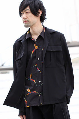 KAZUYUKI KUMAGAI "SoliviaTwill Work Jacket & 2Tuck Wide Jodhpurs" setup styling!!