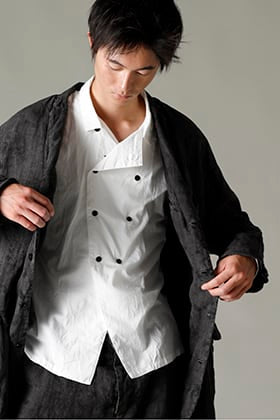 Garment reproduction of workers 22SS：ニューカジモドコート ボタニカルプリントスタイル