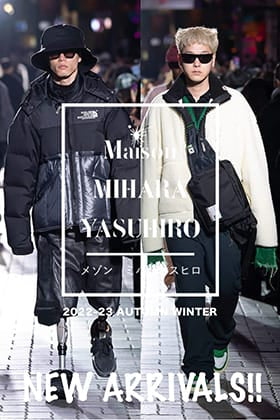 [入荷情報] Maison MIHARAYASUHIRO 2022-23秋冬コレクションのウェア第二弾が入荷！