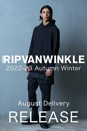 [Information of arrival] RIPVANWINKLE 2022-23AW Collection 1st Delivery has been released!!