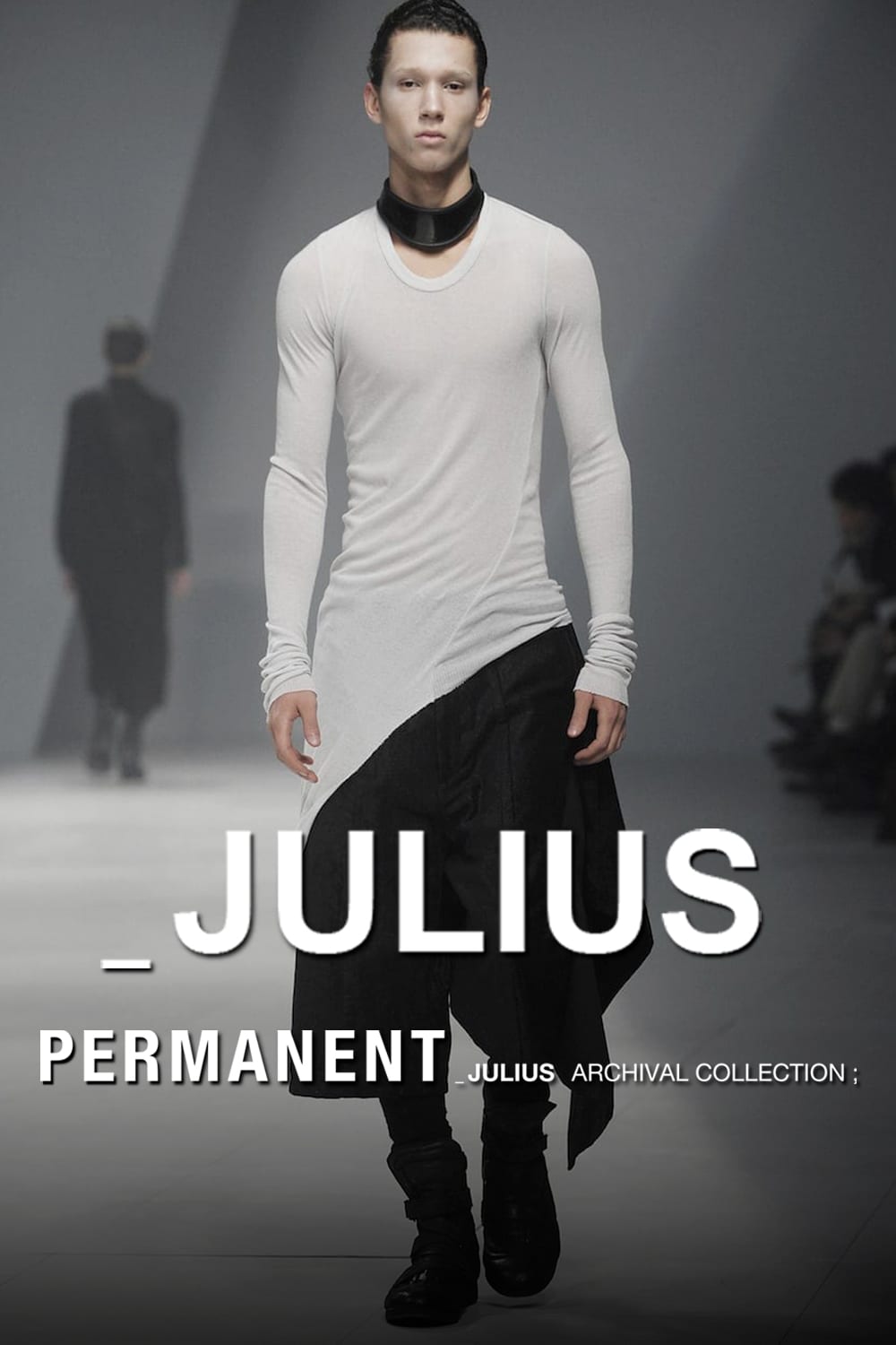 JULIUS パーマネントライン 22-23AW アシンメトリーカットソーのご紹介