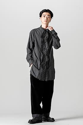 Yohji Yamamoto 22-23AW フリスブラウススタイル