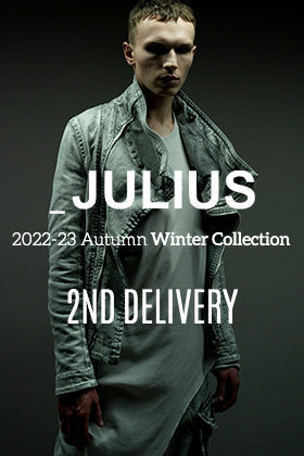[入荷情報] JULIUS 2022-23AWコレクションより第2弾目が入荷しました！