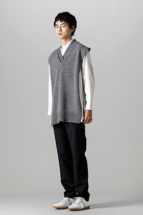 Maison Margiela ストールレイヤードスタイル！