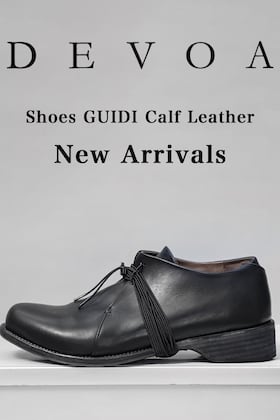 [入荷情報] DEVOA 22-23AWコレクションのシューズが入荷しました。