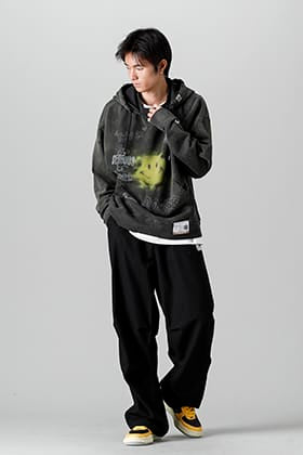 Maison MIHARAYASUHIRO グラフィックパーカーストリートスタイル！