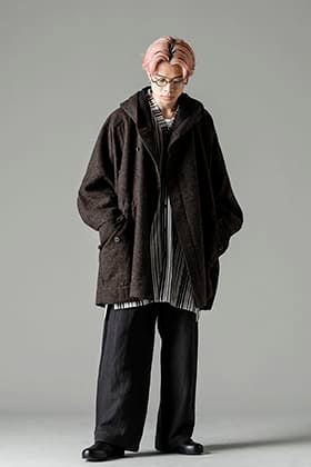 JAN-JAN VAN ESSCHE 22-23AW フーデットコートスタイル