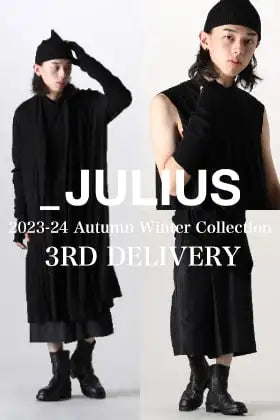 [Arrival information] JULIUS 2023-24AW collection new items styling