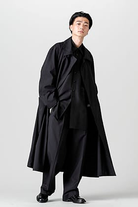 IRENISA Raglan Sleeve Overcoat Style!