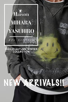 [入荷情報] Maison MIHARAYASUHIRO 2022-23秋冬コレクションよりウェア新作が入荷しました！