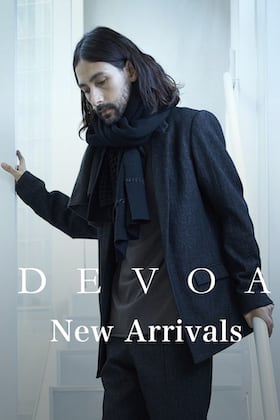 [入荷情報] DEVOA 22-23AWコレクションからジャケットとパンツが入荷しました。