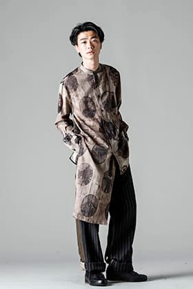 ZIGGY CHEN 22-23AW アシンメトリックシャツスタイル
