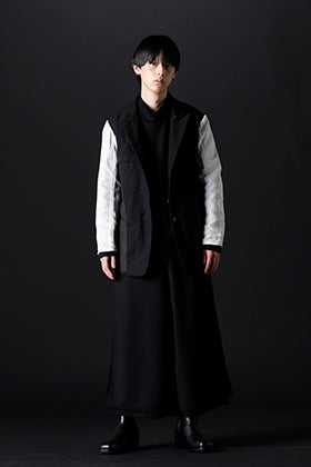 nude:mm × kujaku 2022-23AW リバーシブルジャケット スタイリング