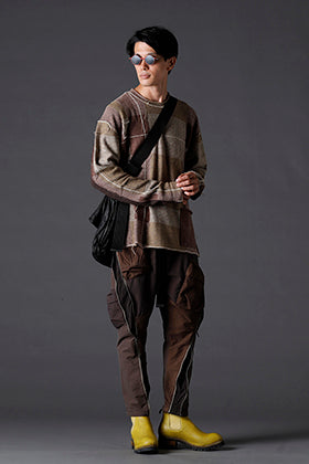 The Viridi-anne 2022-23AW Brown Autumn Knit Style.