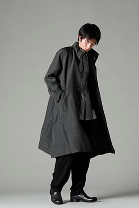NOUSAN 22-23AW: A-Line Raglan Coat Style