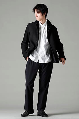 Bergfabel 22-23AW : Lamb Leather Mouton Shearling Jacket Styling