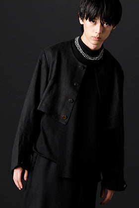 The R kujaku 2022-23AW All Black Layered Style