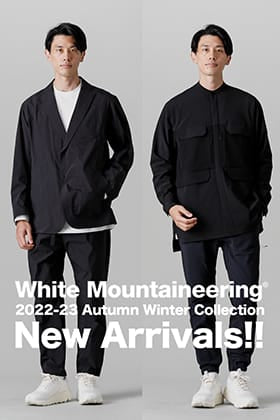 [入荷情報] White Mountaineeringより2022-23AWコレクションの新作が入荷！