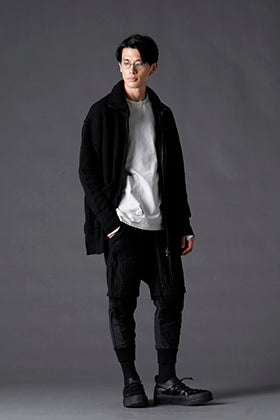 The Viridi-anne 2022-23AW Autumn Black Color Knit Styling