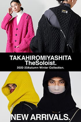 [入荷情報] TAKAHIROMIYASHITATheSoloist.より22-23AWコレクションの新作が入荷しました！