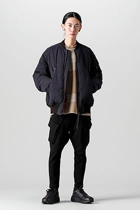 The Viridi-anne Down bomber jacket suncore style