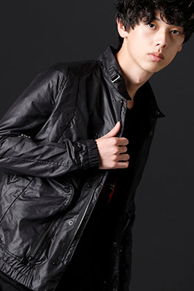 JULIUS 2022-23 AW All Black Cargo Blouson Styling