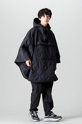 LANTERN Heating Poncho Black Style!!