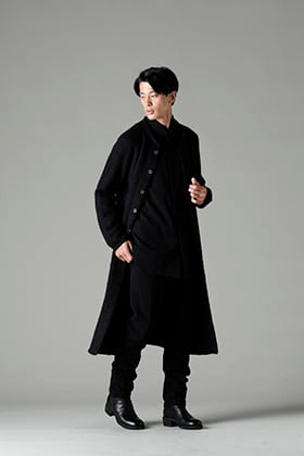 Forme d`expression 22-23AW：アルパカロングコート スタイル