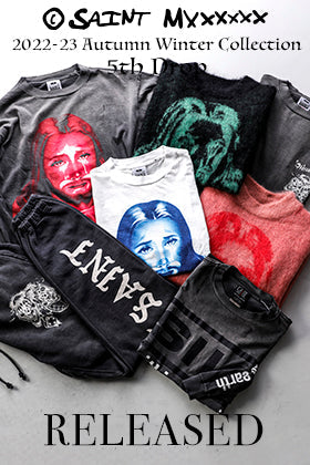 [到货信息] ©️SAINT M×××××× 2022-23AW系列5thDrop在店铺和网上同步开始销售!