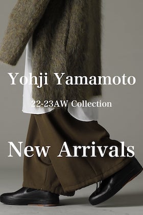 [入荷情報] Yohji Yamamoto 22-23AW 新着入荷！