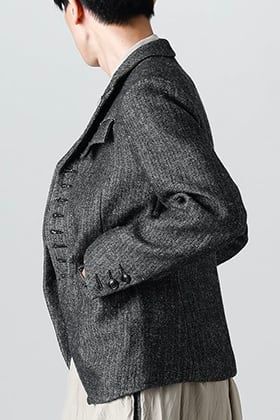 KLASICA 22-23AW: Herringbone 10-button Dall Blazer Style