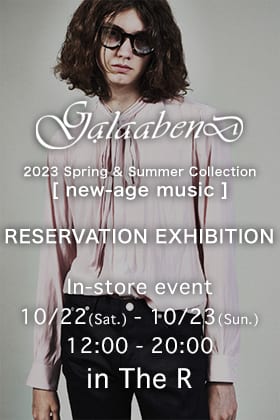 [Event Information] GalaabenD 23SS(Spring-Summer) Collection In-store reservation event will be held!