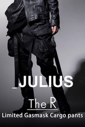 只今よりJULIUS × The R 別注ガスマスクパンツの受注予約受付を開始！