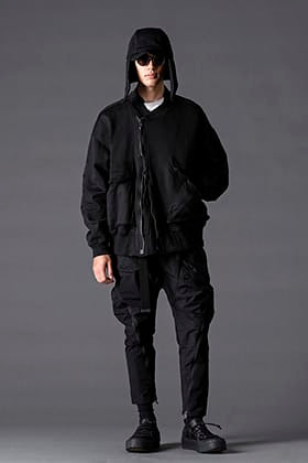 The Viridi-anne cotton-lined MA-1 blouson military styling