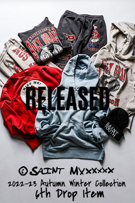 [Arrival Information] ©️SAINT M×××××× 2022-23AW collection's 6th Drop is now available both in-store and online!