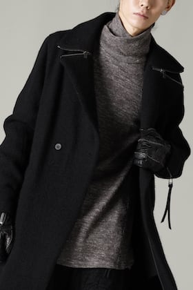 D.HYGEN 22-23AW Double Breasted Coat Styling