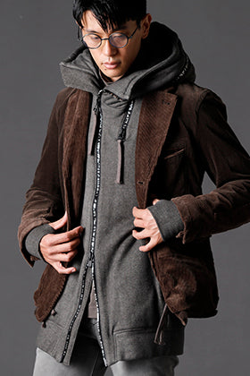 The Viridi-anne 2022-23AW Layered Jacket Style